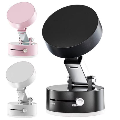 360-Degree Rotatable Vacuum Magnetic Suction Cup Phone Stand - Ideal for Cars, Trucks, and SUVs